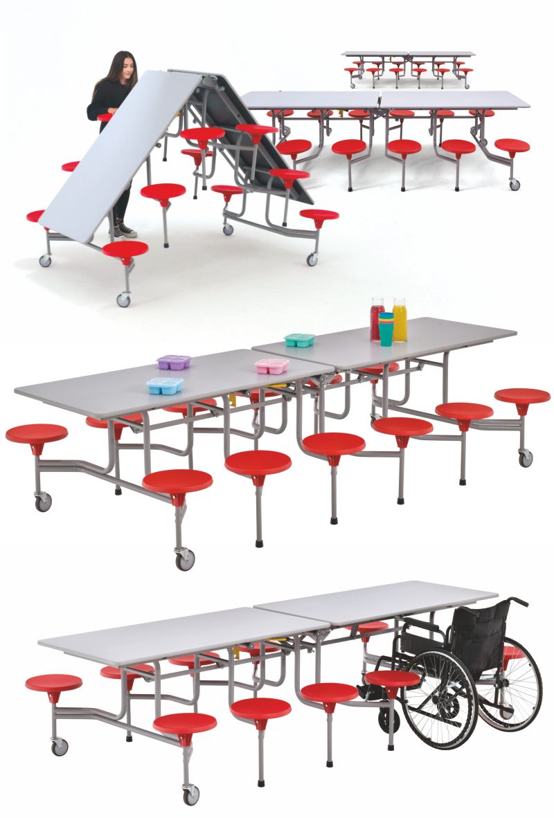 SICO Senior Table – Klappbare Tisch-Sitzgruppe für Schulen